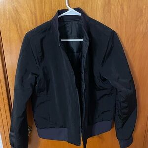 Lululemon Women's Classic Black Bomber Jacket